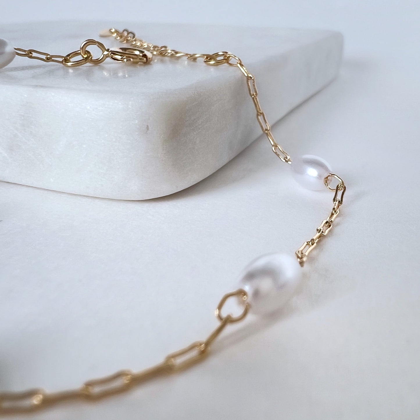 Link Pearl Bracelet
