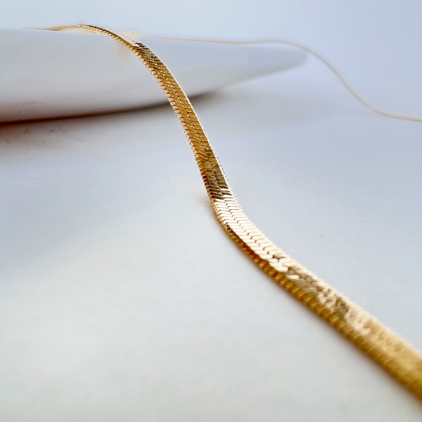 Herringbone Necklace - 2mm